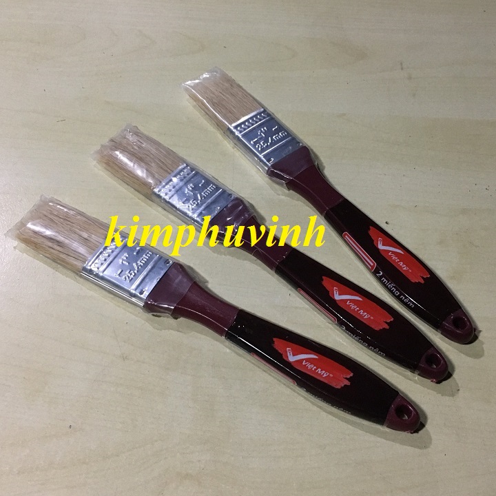 2 cái loại 2.5cm - cọ quét sơn - cọ sơn 2.5cm