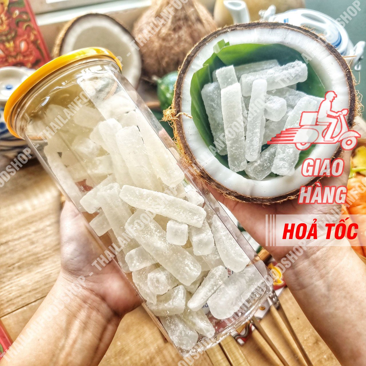 Mứt Bí Đao (Bí Đũa) Lon 500gr