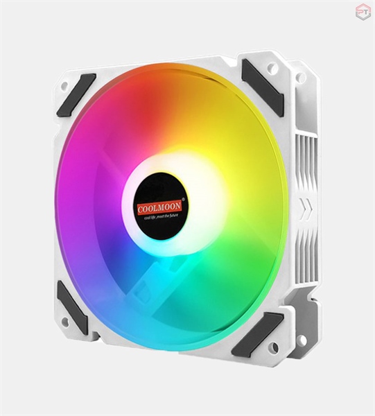 Quạt tản nhiệt, Fan Case Coolmoon Led RGB Y2 - Đồng Bộ Hub