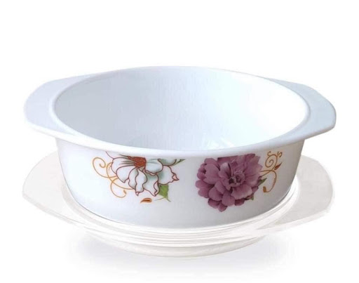 Thố Opal Nắp Thuỷ Tinh Cao Cấp