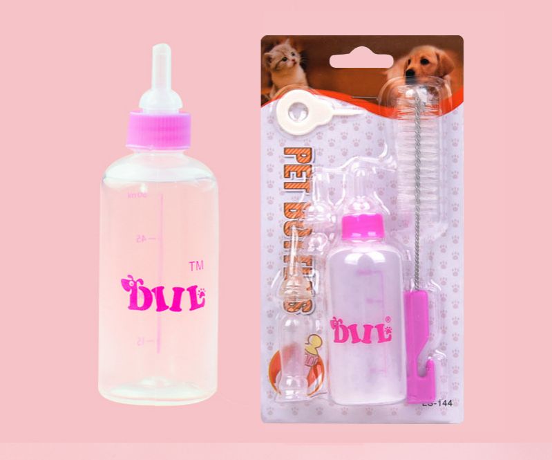 BỘ BÌNH SỮA LỚN NHỎ CHO CHÓ MÈO 50ML-150ML