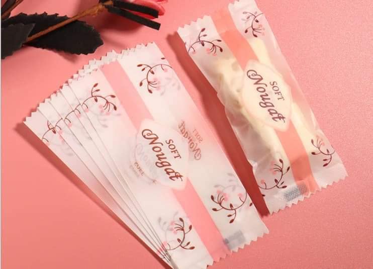 ( NHIỀU MẪU) Túi kẹo Nougat tập 200c