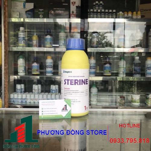 Dung dịch khử khuẩn  Sterine - Chai 500ml