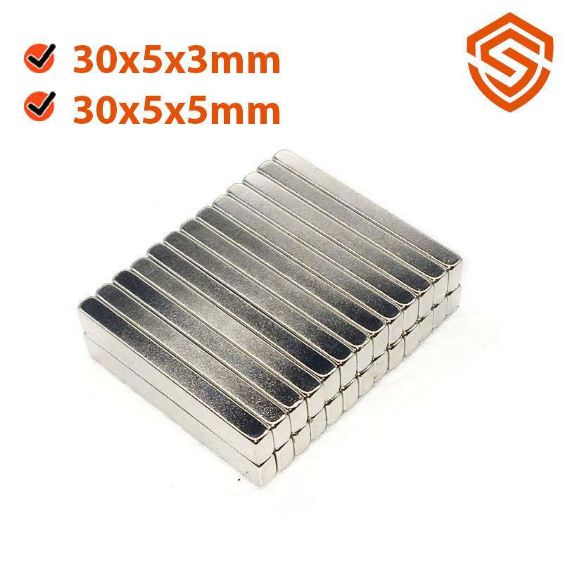 Nam châm đất hiếm 30x5x3/5mm