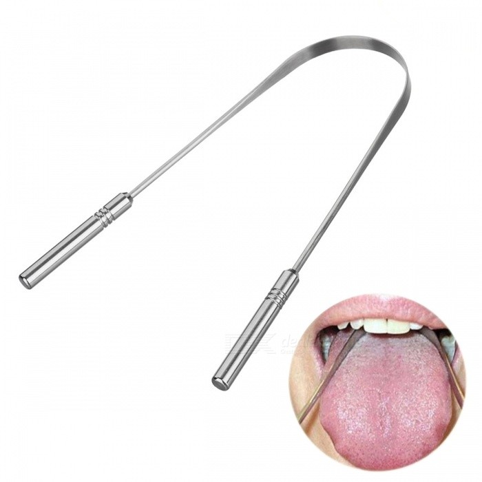 dụng cụ cạo lưỡi bằng thép không gỉ