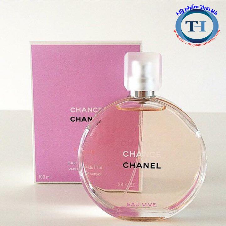 [HCM]Nước Hoa Chanel Chance Eau Vive EDT 100ml (Tester)