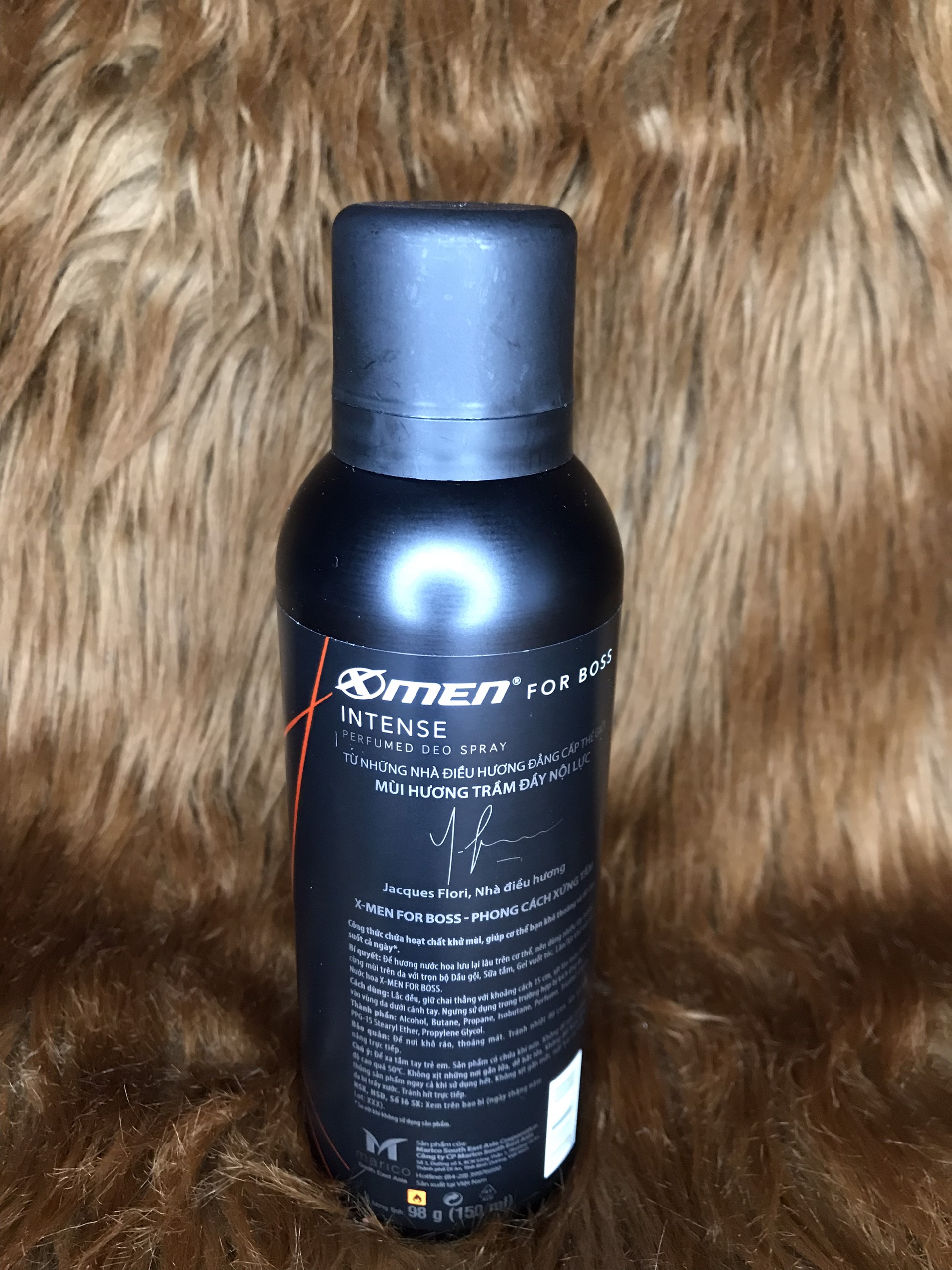 Xịt khử mùi Xmen For Boss Intense