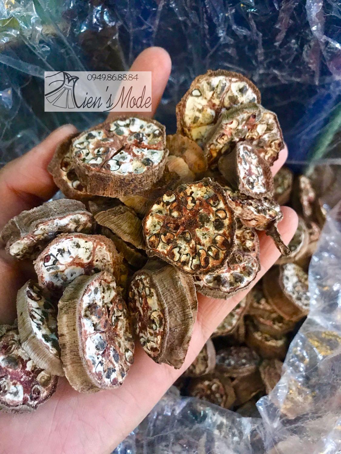 1kg Chuối hột rừng cắt lát Tây Bắc