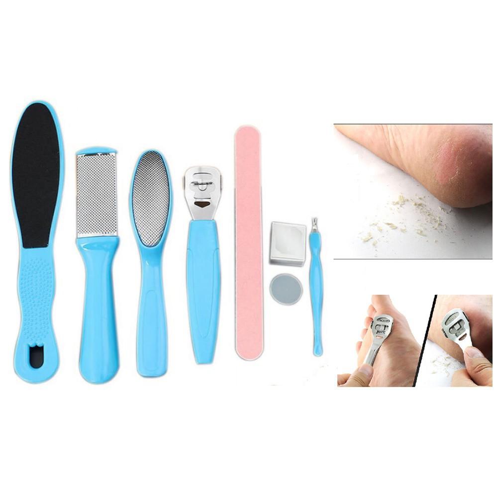 Bộ dụng cụ chà gót chân (8 chi tiết)