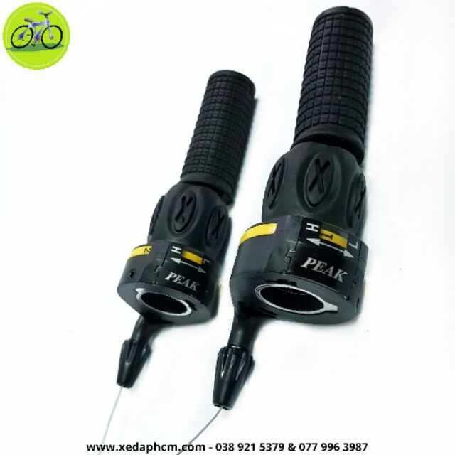 [HCM]Cặp tay đề vặn xe đạp thể thao 3x7