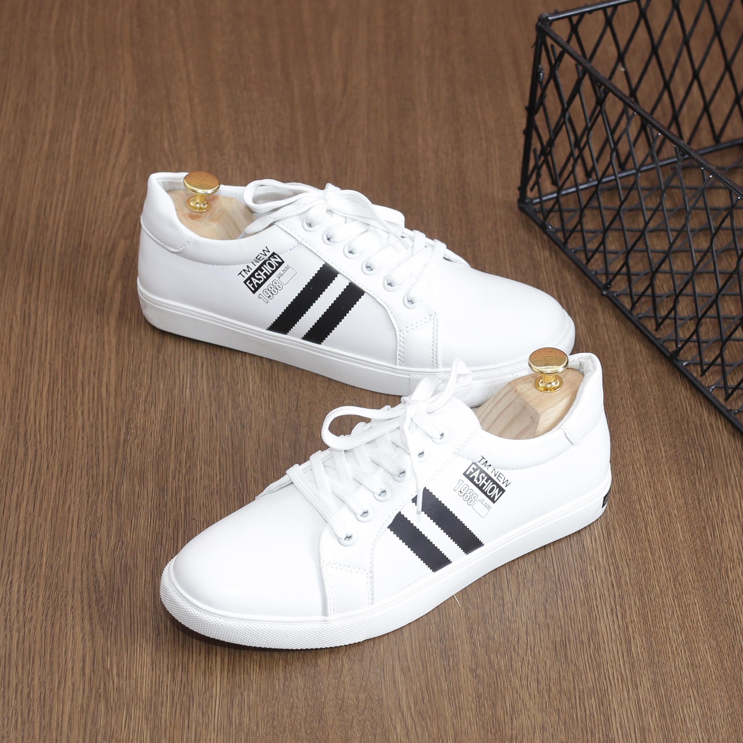 Giày nam, giày sneaker nam hot 2019 (Trắng)
