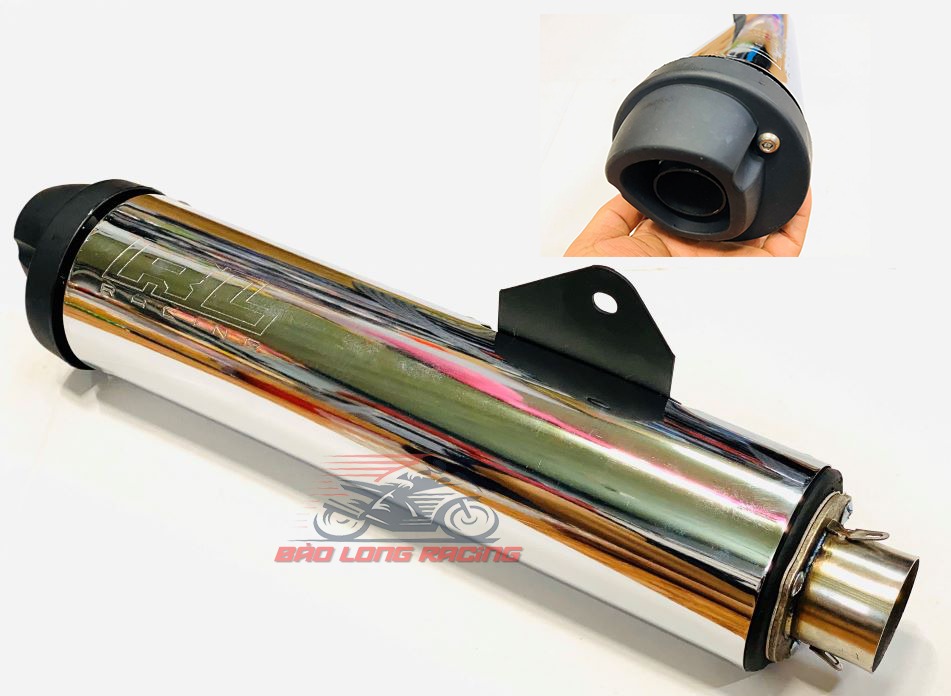 Pô xe máy CBR Đít TFX mẫu mới Móc PXL,62 Siêu rẻ Đẹp tặng Kèm Adapter Inox 304