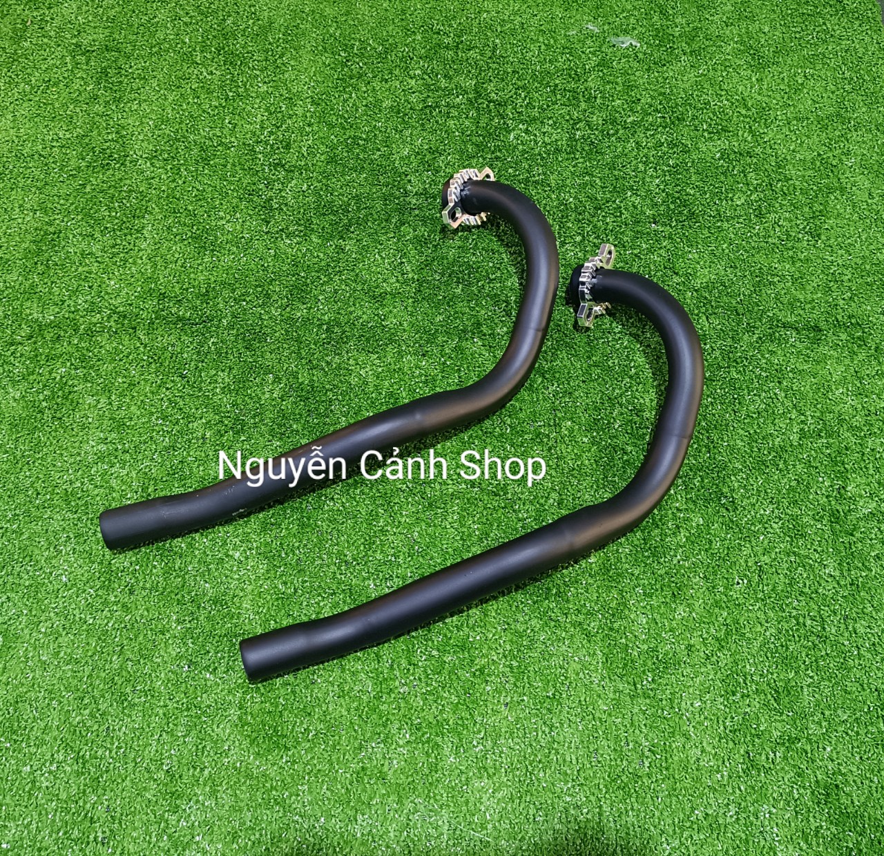 Cổ pô đen Exciter 32mm inox 201