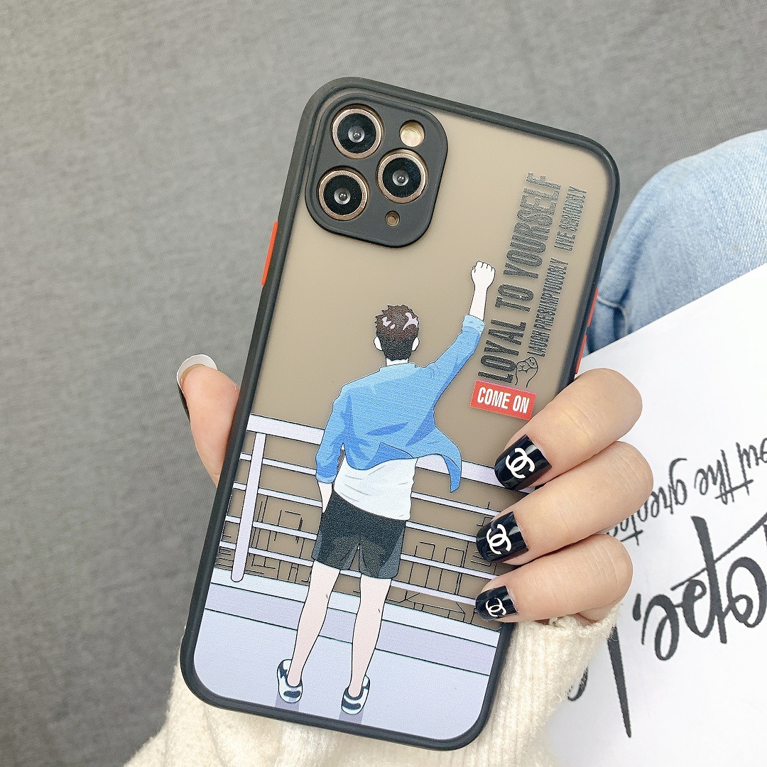 Ốp Lưng Nhám Chống Sock Va Đập Bảo Vệ Camera Love Yourself
