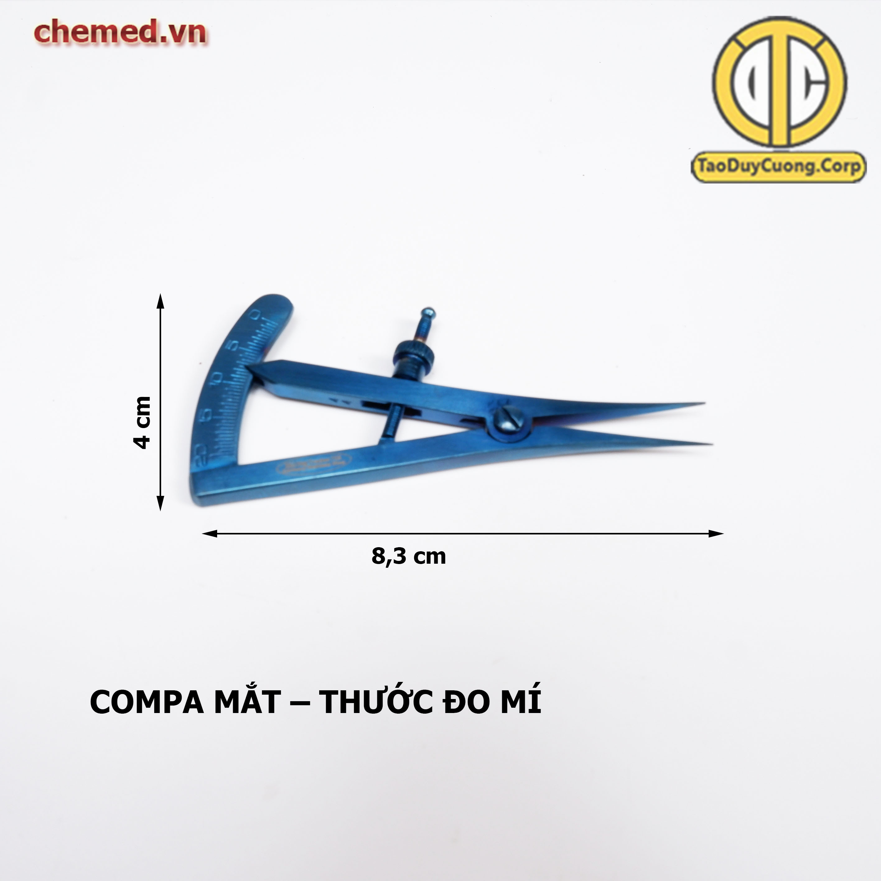 Compa mắt - Thước đo mí mắt
