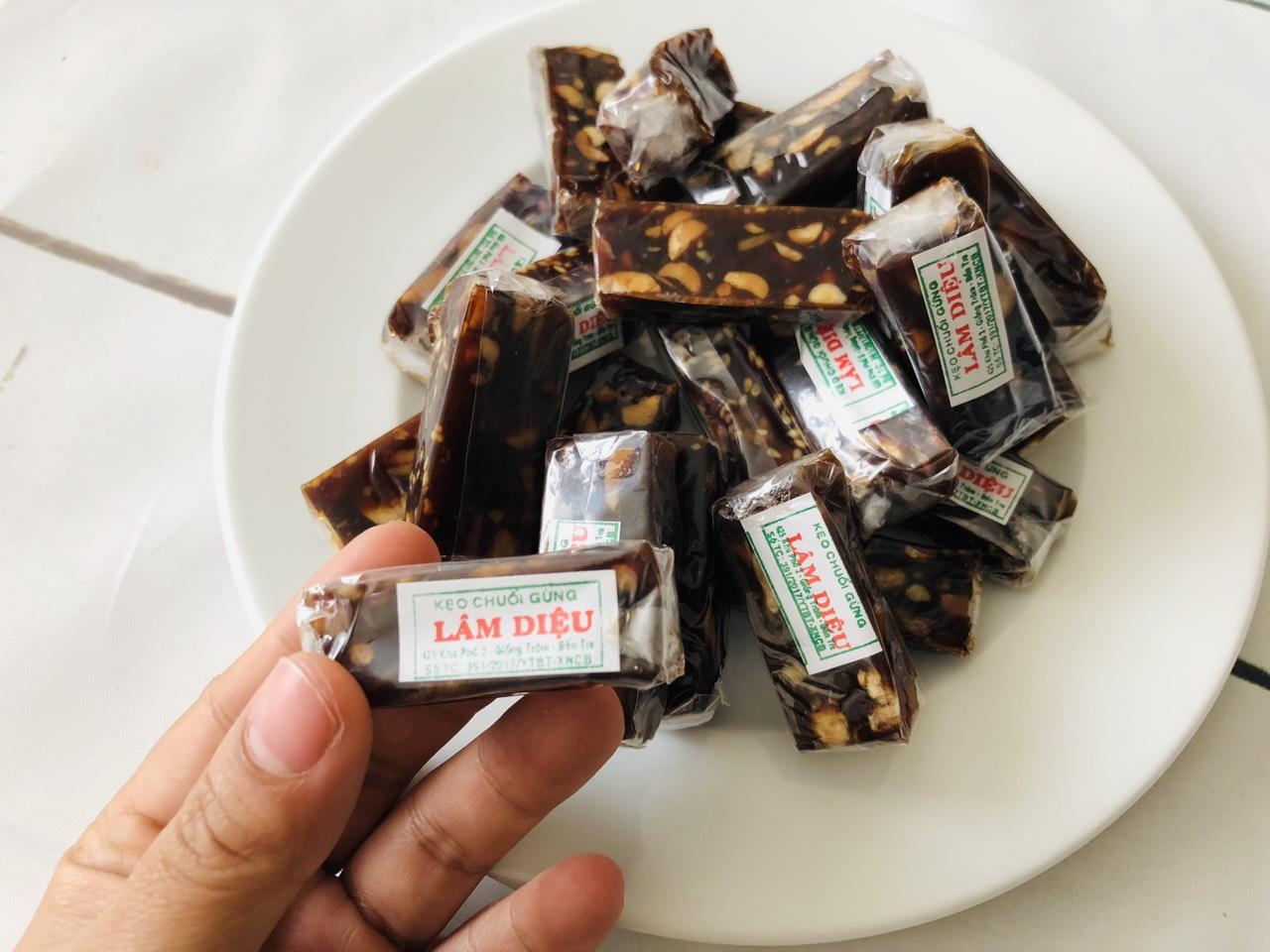 500g kẹo chuối Gừng Đậu_TiTiMart