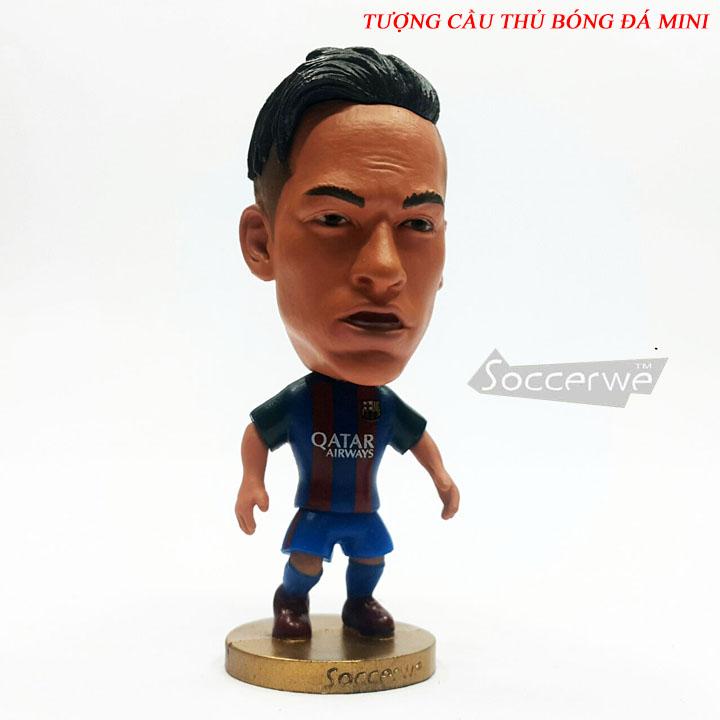 Tượng cầu thủ bóng đá Neymar Clb Barcelona