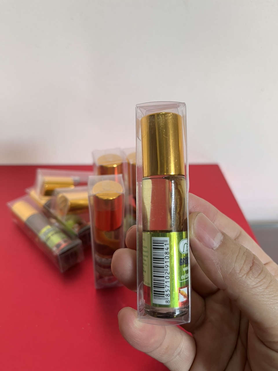 Dầu sâm bi lăn Green Herb Thái Lan 8ml