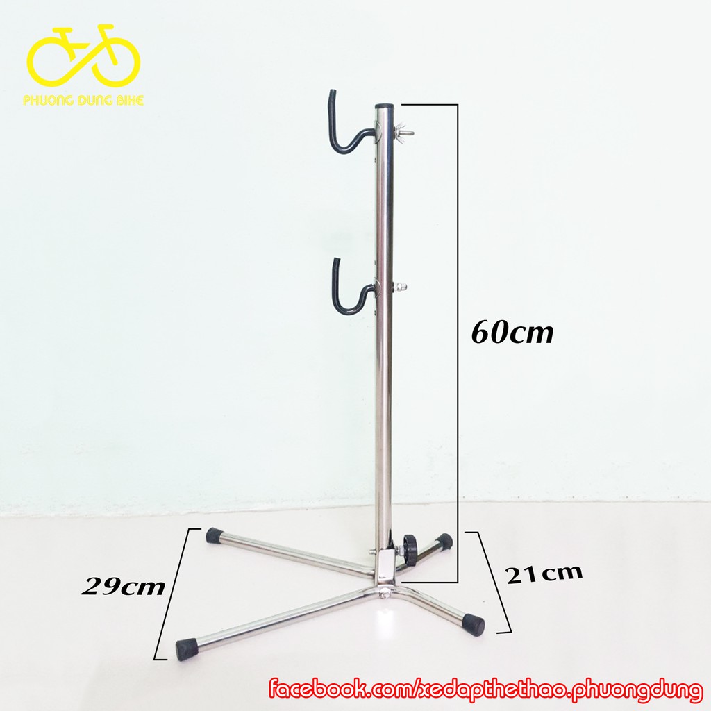 [HCM]Chân Chống Xe Đạp 1 Bên Inox
