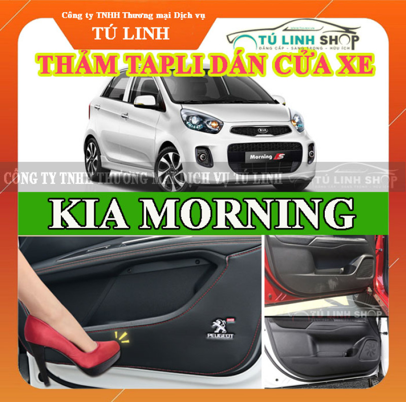 Bộ 4 Thảm Tapli dán cánh cửa chống trầy xước xe MORNING 2011-2018 - CarSun Store phụ kiện chuyên dành cho xe ô tô