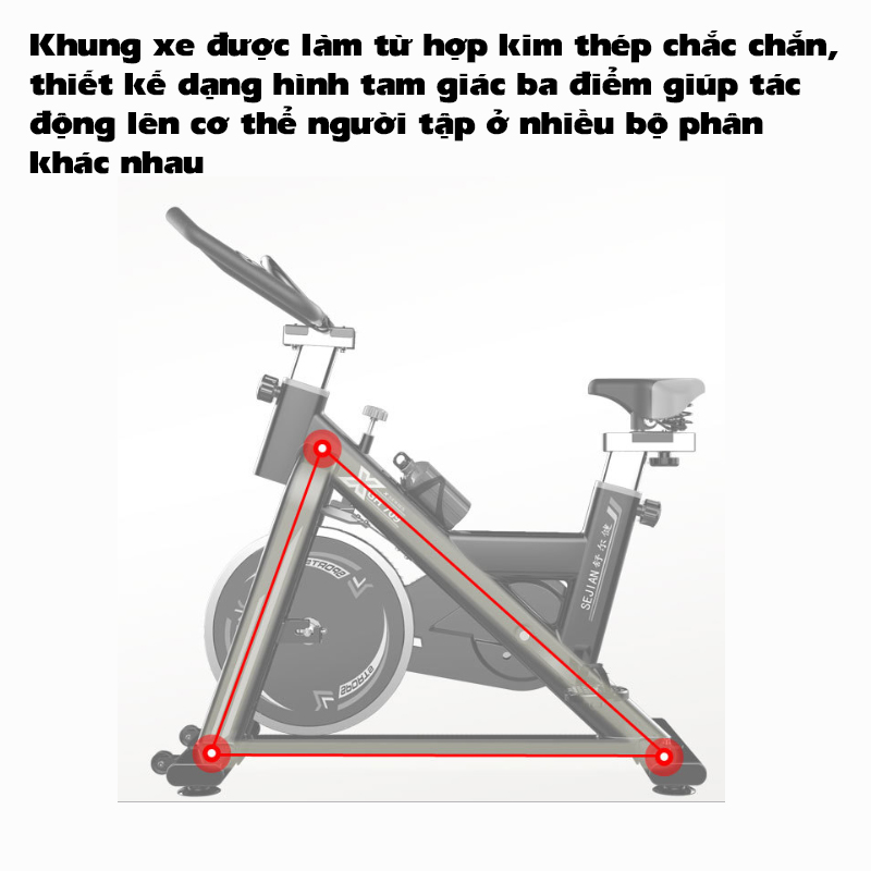 [TRỢ SHIP]  Xe đạp tập thể dục SEJAN GH-709
