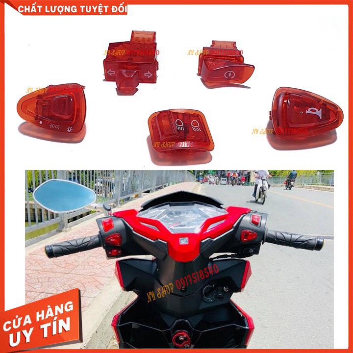 CÔNG TẮC MÀU 5 MÓN ( CHO XE ĐỜI HONDA MỚI )