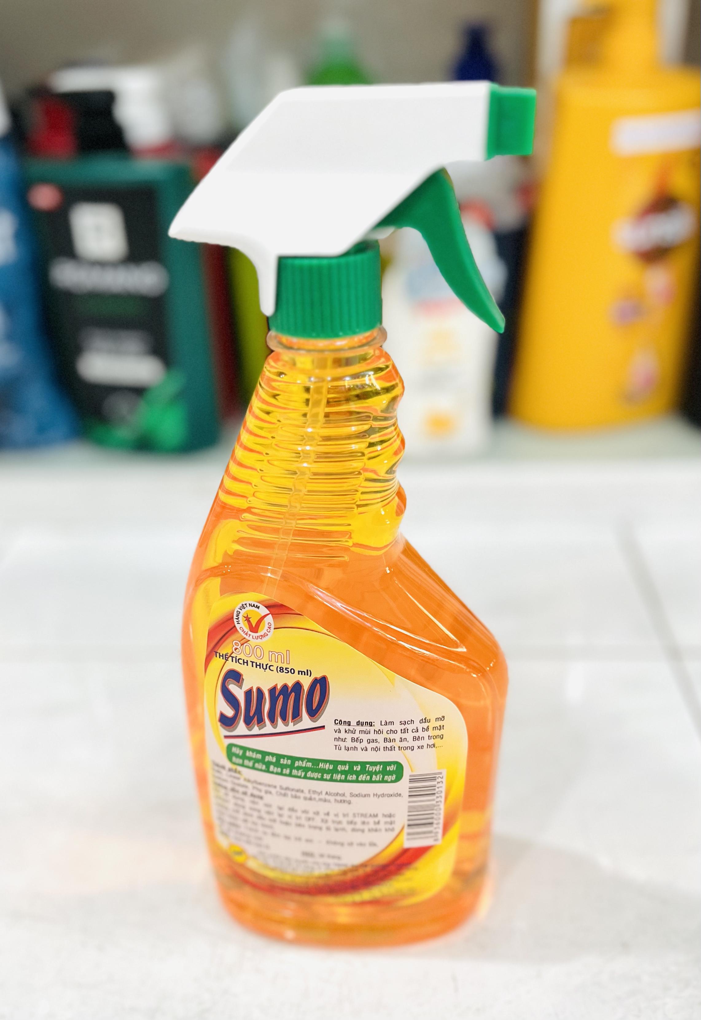 [HCM] Nước lau bếp Gas, tủ lạnh Sumo 800ml