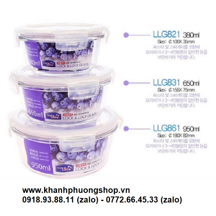 bộ hộp cơm lock&lock - hộp cơm lock&lock