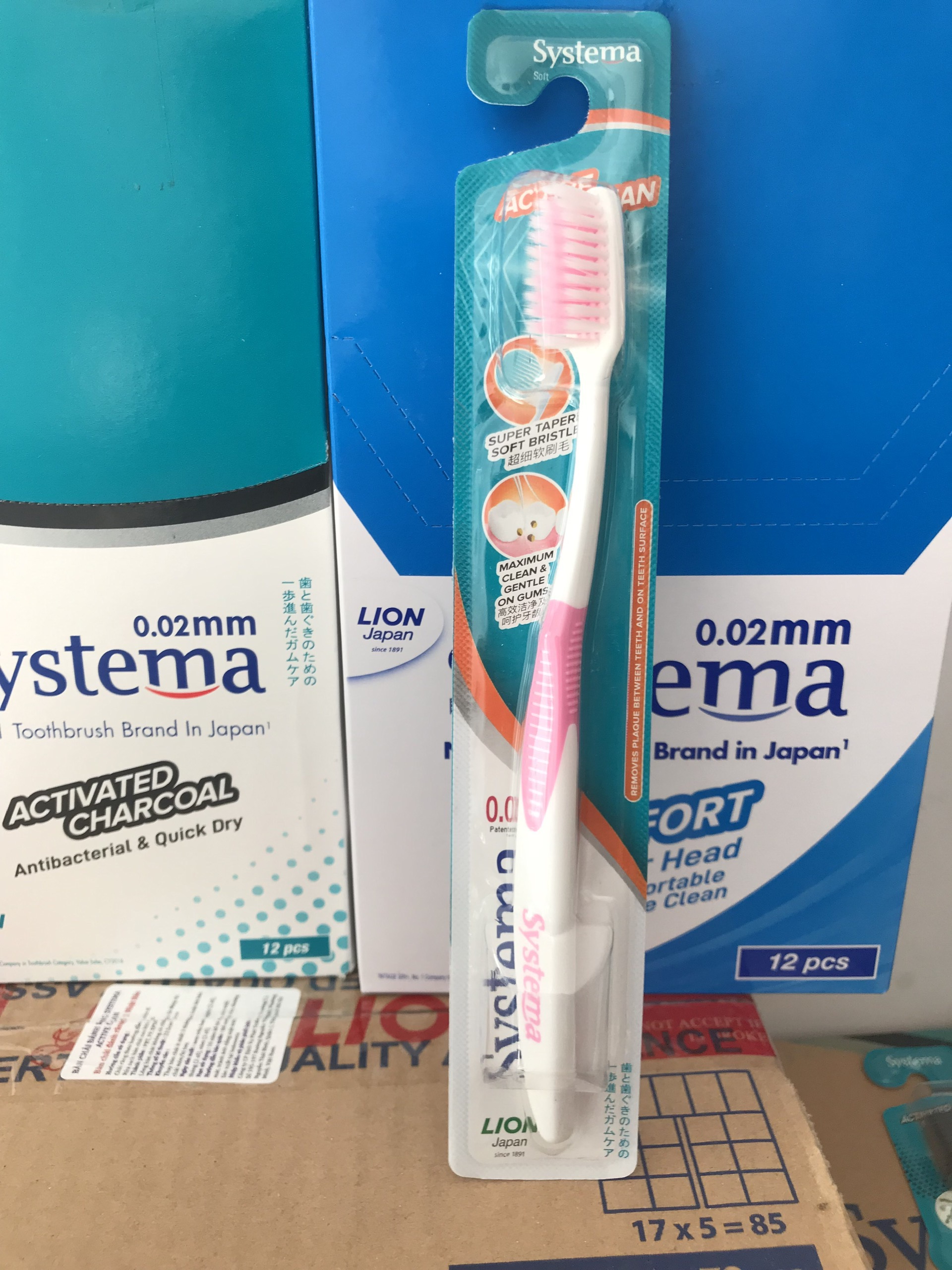 Bàn chải đánh răng Systema Số 1 Nhật Bản Mới