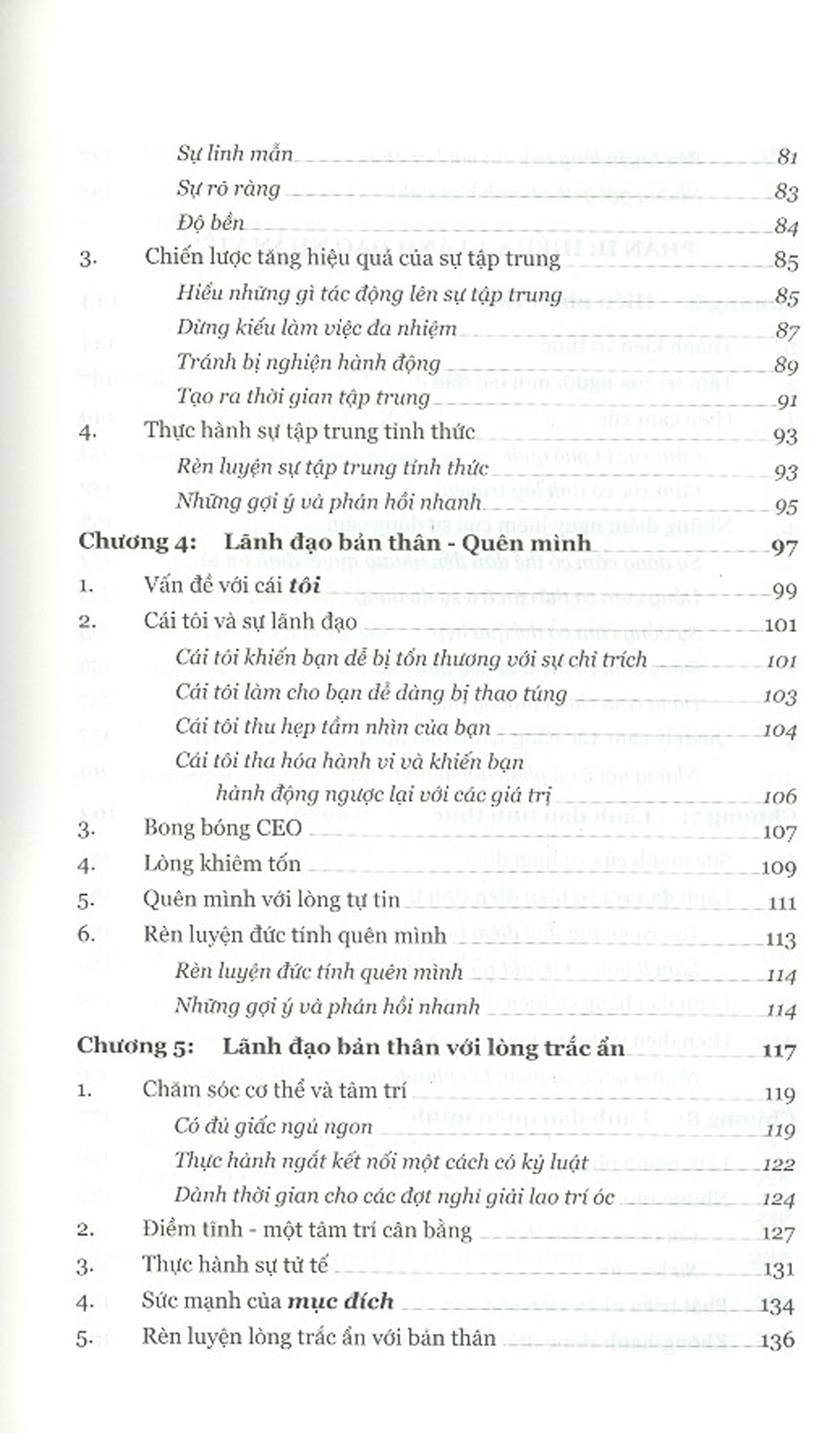 Tâm Thức Lãnh Đạo