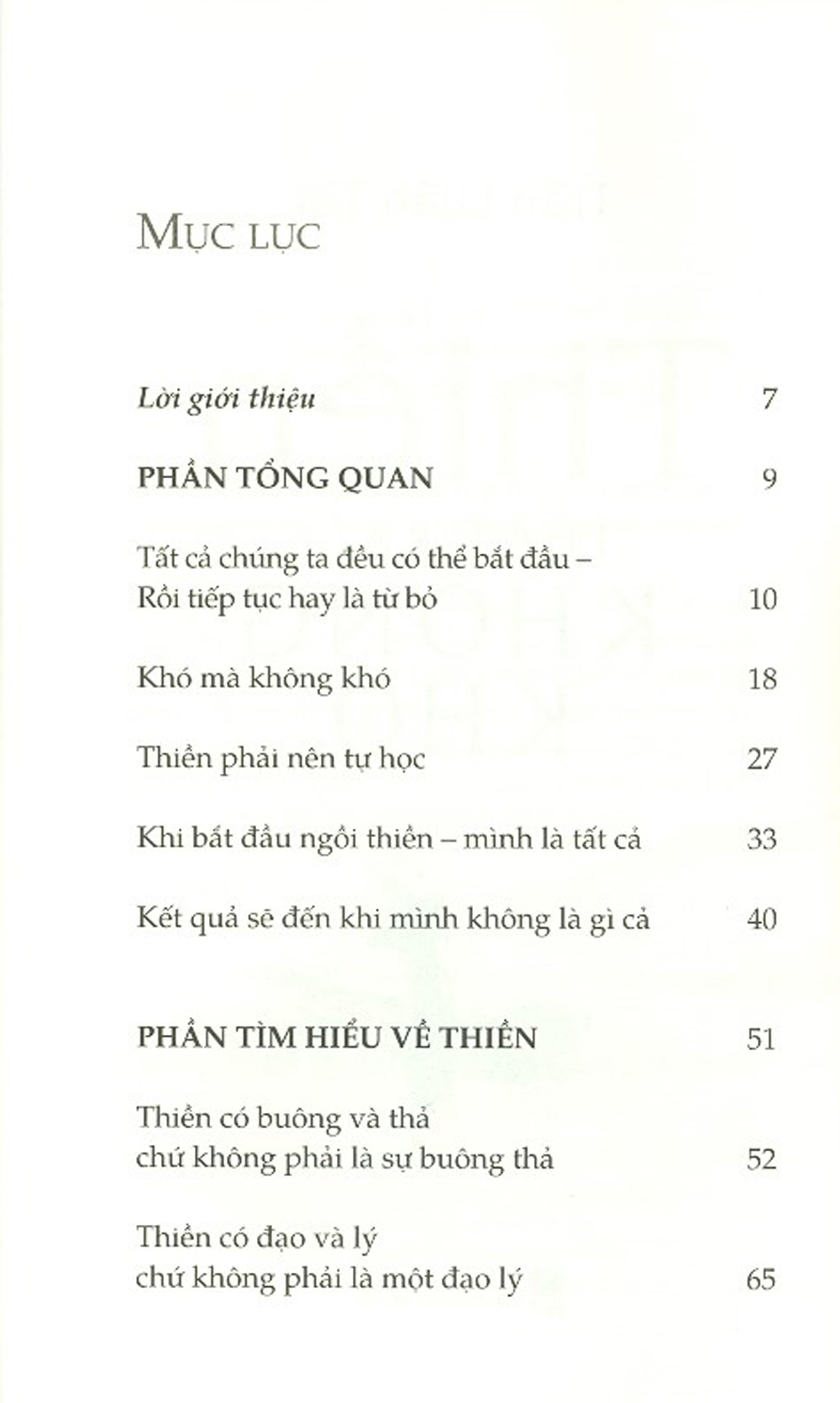 Thiền Thật Ra Không Khó