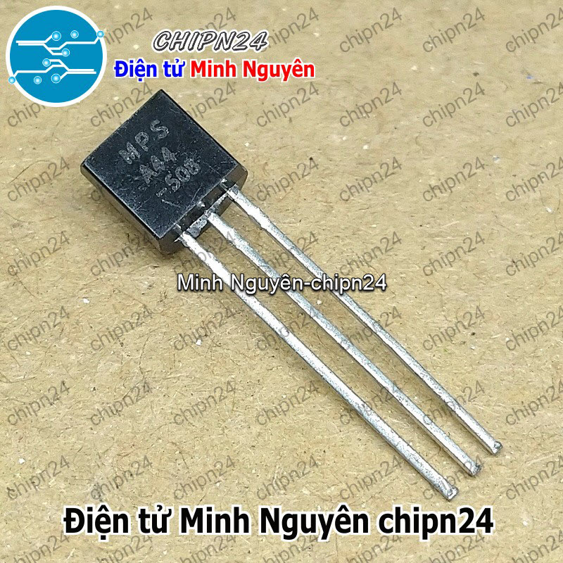 [10 con] (KT1) Transistor KSP44 TO-92 NPN 300mA 400V (MPSA44 A44) - HH001471