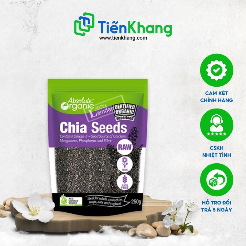 Hạt Chia Hữu Cơ  - Bịch (250gram) - Chia Seeds High In Omega 3
