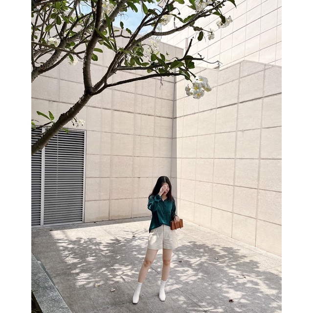 Áo sơ mi nữ lụa Ruchan