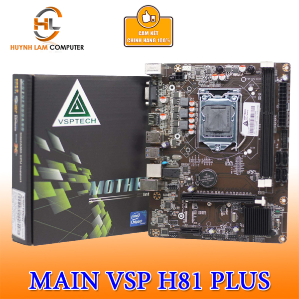 Main VSPTECH H81 PLus Socket 1150 hàng chính hãng VSP Phân phối