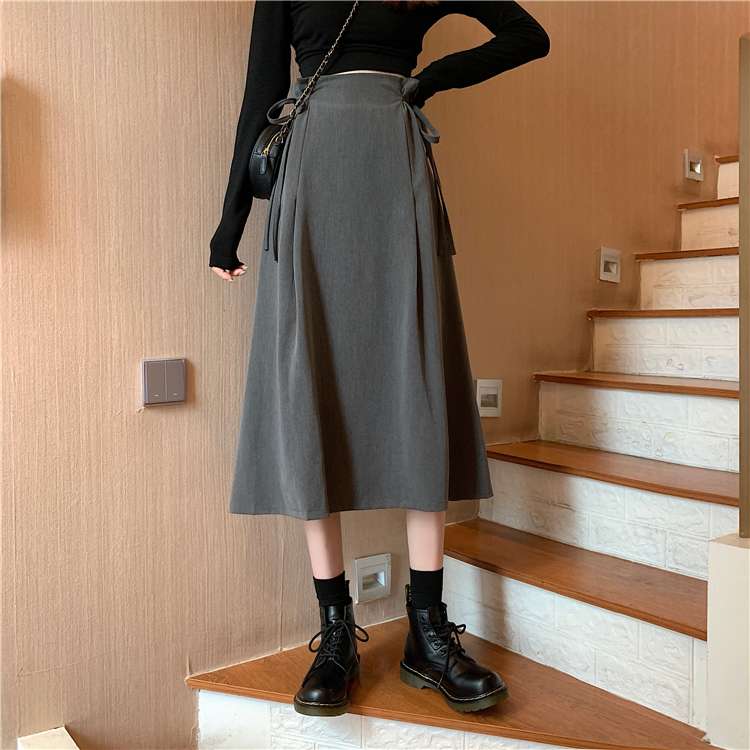 [SẴN] Chân váy dài Midi Ulzzang Quảng Châu VVD20