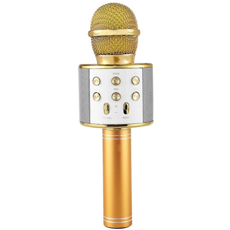 Micro karaoke bluetooth giá rẻ, micro hát karaoke không dây, micro hát karaoke bluetooth, mic hát karaoke trên điện thoại WS 858
