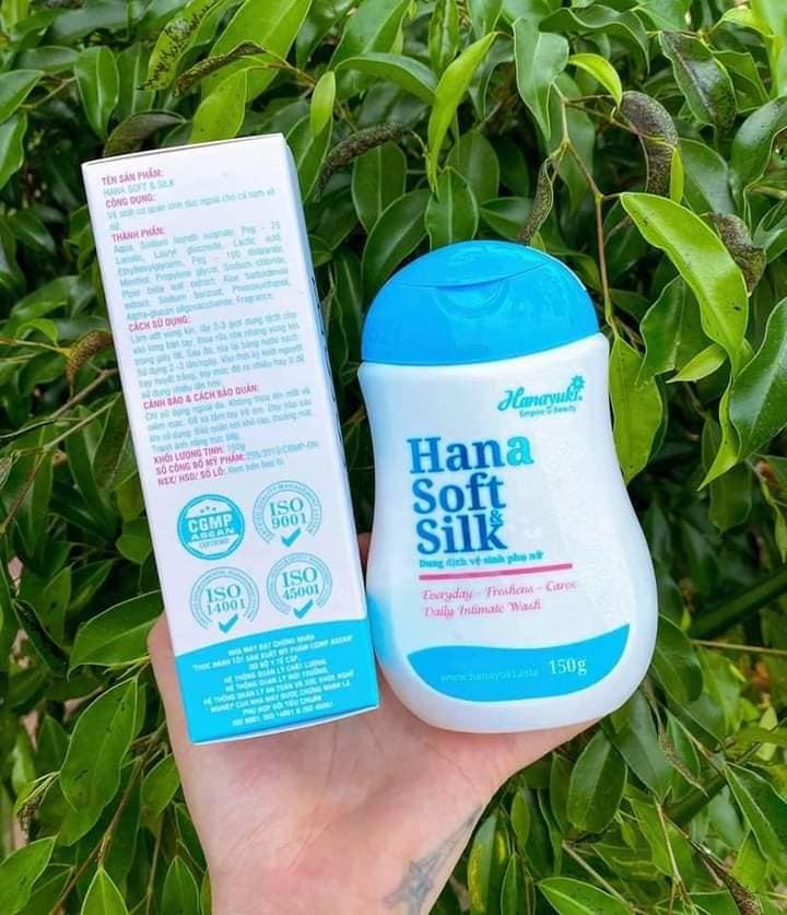 [HCM]DUNG DỊCH VỆ SINH PHỤ NỮ HANAYUKI [HANA SOFT&SILK]