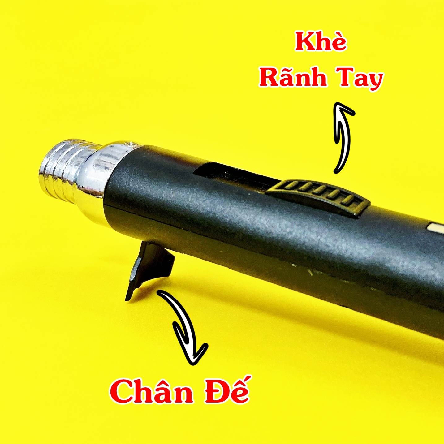 [HCM]BẬT LỬA KHÈ RÃNH TAY XS902 CÓ CHÂN ĐẾ - LỬA HOẢ TIỄN (LỬA KIM) SIZE: 17CM - (XÀI GAS)