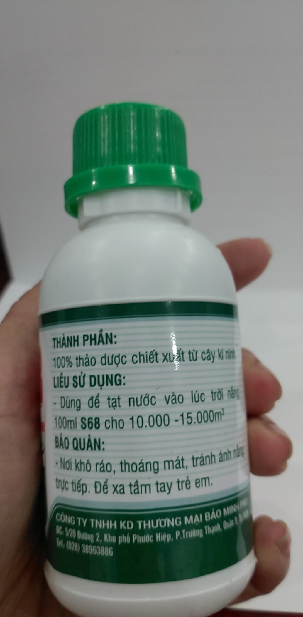 S68 SIÊU PHẨM KÝ SINH TRÙNG TRÊN ỐC BƯƠU ĐEN