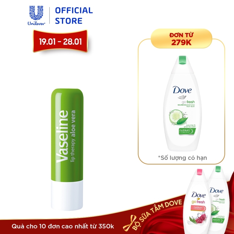 Son dưỡng Môi Lô Hộ Vaseline Stick 4.8g