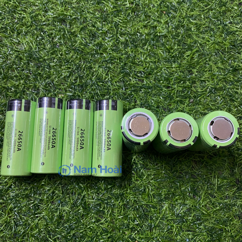 Pin Cell 26650 Panasonic 5000mAh xả cao 25A