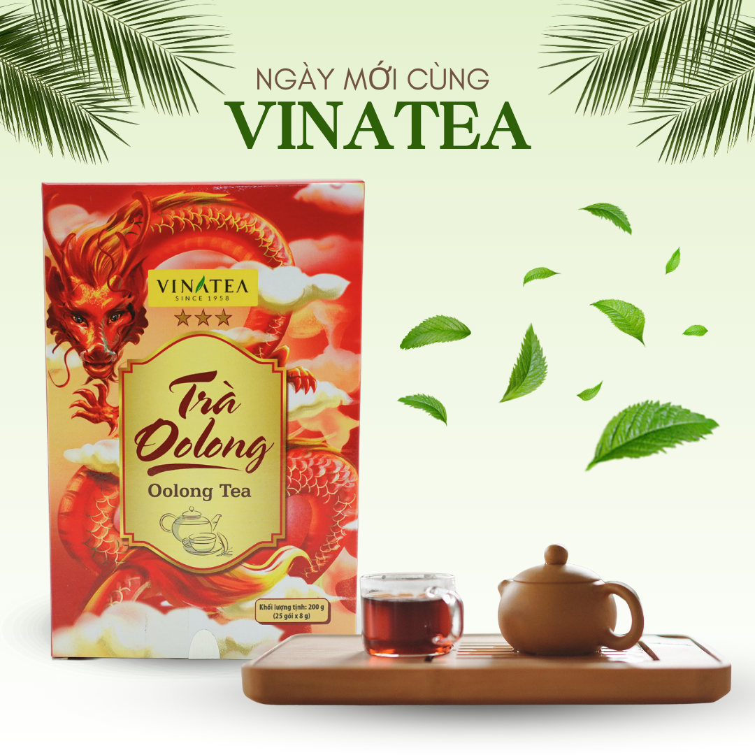 Trà Vinatea Oolong ba sao 200g