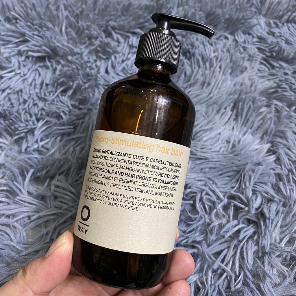 [HCM]DẦU GỘI CHỐNG RỤNG TÓC OWAY MICRO-STIMULATING HAIR BATH 240ML