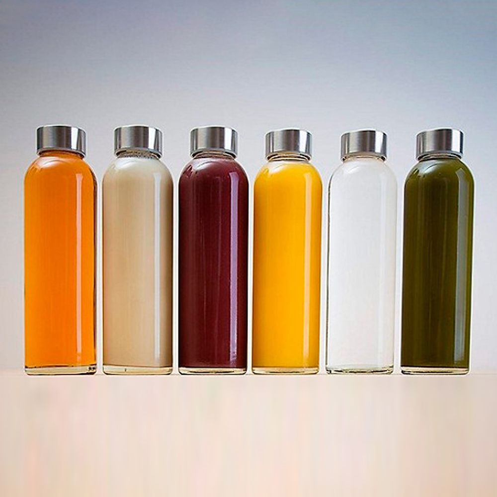 Bình Thủy Tinh 500ml- Chai Đựng Nước Có Quai