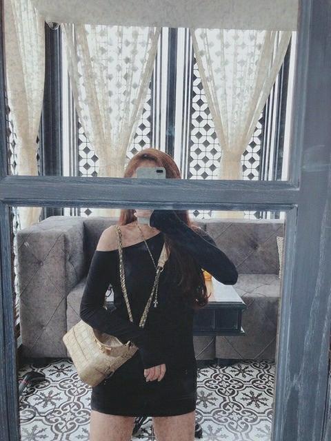 Áo thun tay dài trễ vai