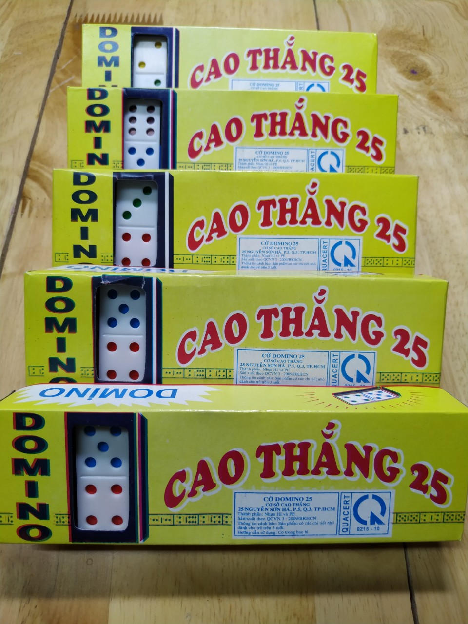 Bộ Cờ DOMINO Bằng Nhựa