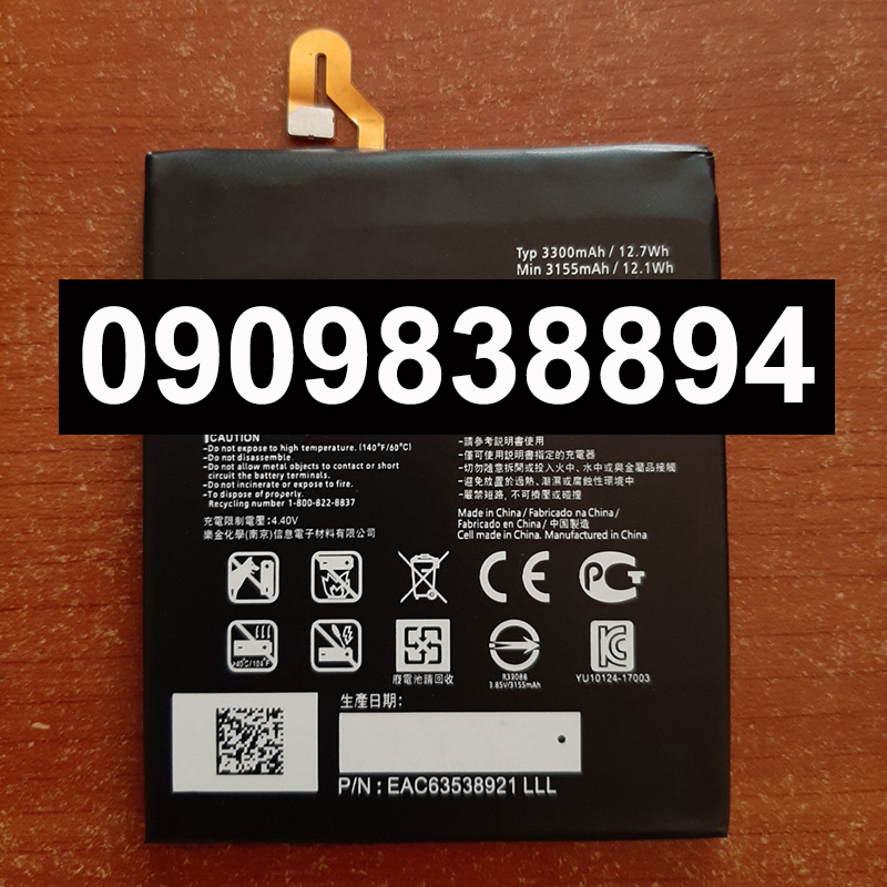 Pin lg v30 , v30 plus