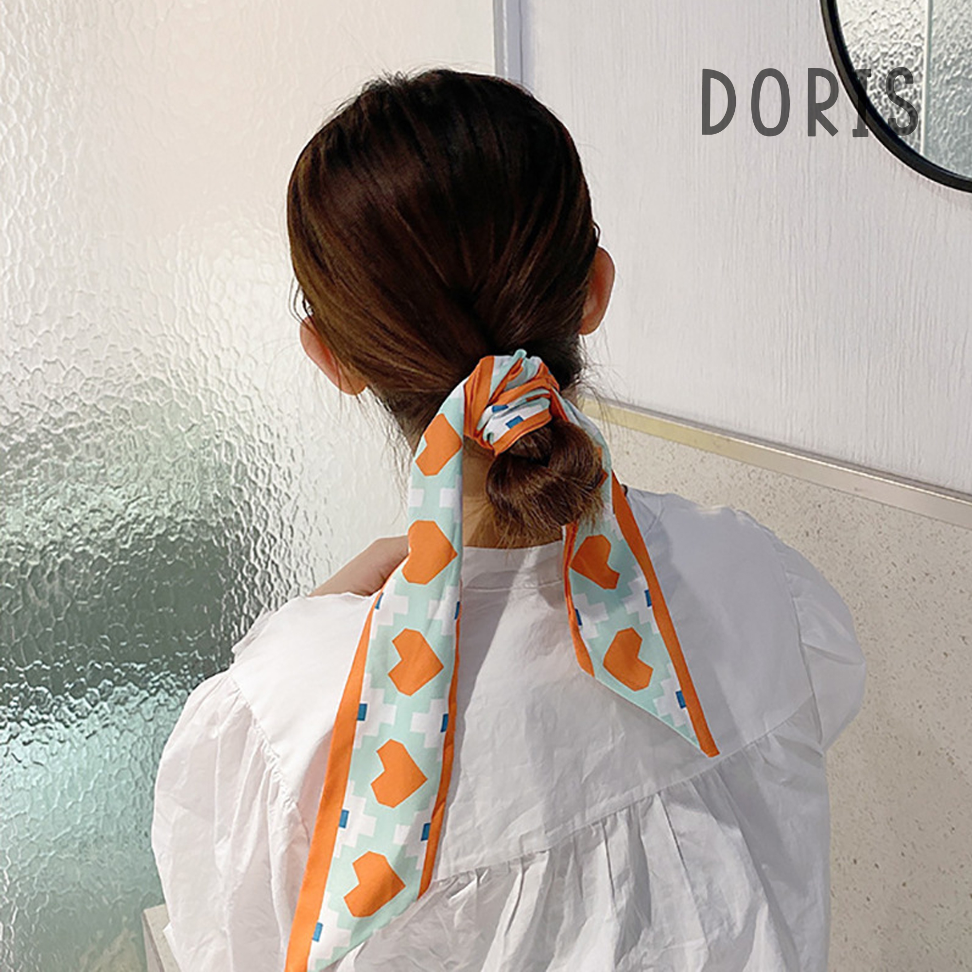 Dây cột tóc vải Đa Năng phong cách Hàn Quốc - DORIS HOUSE