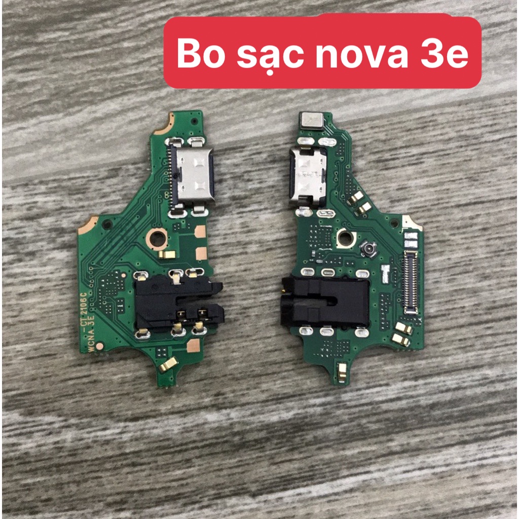Cụm bo sạc zin mới điện thoại nova 3e
